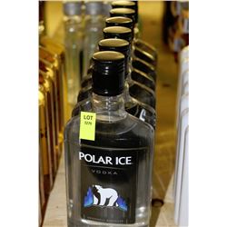 7 BOTTLES OF POLAR ICE VODKA