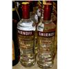 Image 1 : 2 BOTTLES OF SMIRNOFF VODKA