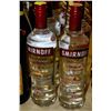 Image 1 : 2 BOTTLES OF SMIRNOFF VODKA
