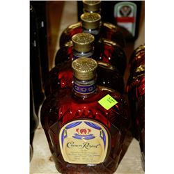 4 BOTTLES OF CROWN ROYAL CANADIAN WHISKY