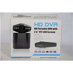 NEW PORTABLE HD DVR WITH 2.5" LCD SCREEN