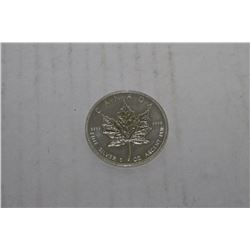 2012 .9999 FINE SILVER CANADIAN 5 DOLLAR COIN