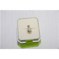 STERLING SILVER GLOBE PENDANT