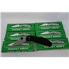 Image 1 : 6 POCKET KNIVES IN GREEN BOXES
