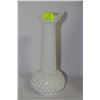 Image 1 : HOBNAIL MILKGLASS BUD VASE