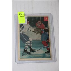 1953-54 PARKHURST DICKIE MOORE HOCKEY CARD