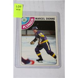 1978 O-PEE-CHEE MARCEL DIONNE HOCKEY CARD