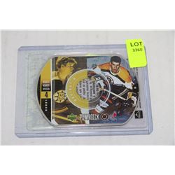 BOBBY ORR POWER DECK MINI DISC - RARE COLLECTIBLE