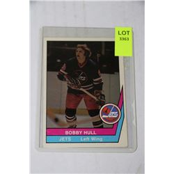 1976-77 O-PEE-CHEE WHA BOBBY HULL HOCKEY CARD
