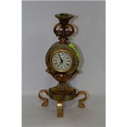 GOLD LEAF/SILVER LEAF DESIGNER CLOCK