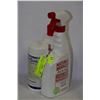 Image 1 : BUNDLE OF PET CLEANING SUPPLIES INCLUDES