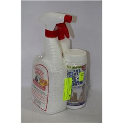 BUNDLE OF PET CLEANING SUPPLIES INCLUDES