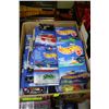 Image 1 : BOX OF 70 CARDED HOT WHEELS - 1990'S