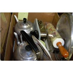 HOUSEHOLD ALUMINUM POTS/PANS/DA VINCI 5PC CUTLERY