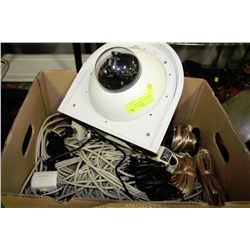 SECURITY CAMERA/WIRES