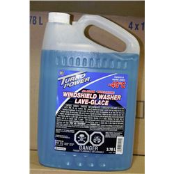 BOX OF 4 BOTTLES OF WINDSHIELD WASHER FLUID