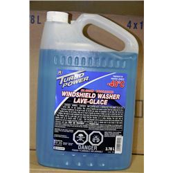 BOX OF 4 BOTTLES OF WINDSHIELD WASHER FLUID