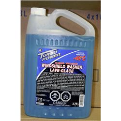 BOX OF 4 BOTTLES OF WINDSHIELD WASHER FLUID