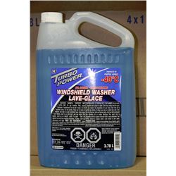 BOX OF 4 BOTTLES OF WINDSHIELD WASHER FLUID