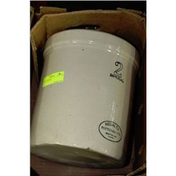 2 GALLON CROCK