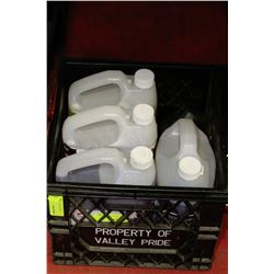 CRATE OF WINDSHIELD WASHER FLUID