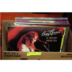 BOX OF 20 RECORDS
