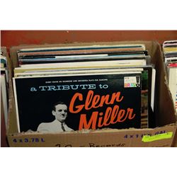 BOX OF 20 RECORDS