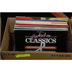 BOX OF 20 RECORDS