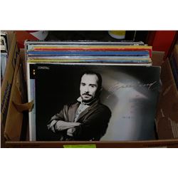 BOX OF 20 RECORDS