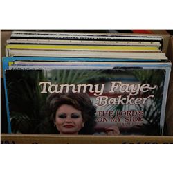 BOX OF 20 RECORDS