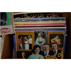 BOX OF 20 RECORDS