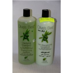 OILVE'S BEST SHAMPOO & CONDITIONER SET