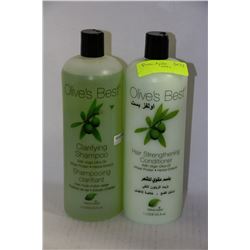 OILVE'S BEST SHAMPOO & CONDITIONER SET