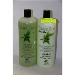 OILVE'S BEST SHAMPOO & CONDITIONER SET