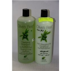 OILVE'S BEST SHAMPOO & CONDITIONER SET