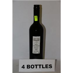 4 BOTTLES OF FINCA LOS PRIMOS RED WINE