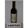 Image 1 : 4 BOTTLES OF 1884 ESTATE GROWN MALBEC RED WINE