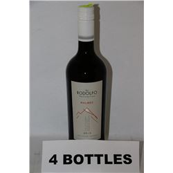4 BOTTLES DON RODOLFO MALBEC RED WINE