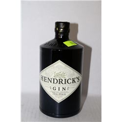 750ML BOTTLE OF HENDRICK'S GIN