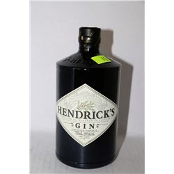 750ML BOTTLE OF HENDRICK'S GIN