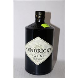 750ML BOTTLE OF HENDRICK'S GIN
