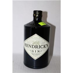 750ML BOTTLE OF HENDRICK'S GIN