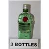 Image 1 : 3 BOTTLES OF TANQUERAY DISTILLED GIN
