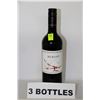 Image 1 : 3 BOTTLES OF PAYS D'OC MERLOT RED WINE