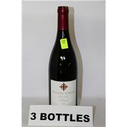 3 BOTTLES OF SAINTE-CROIX SYRAH/MERLOT RED WINE