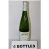 Image 1 : 4 BOTTLES OF AURA WHITE WINE