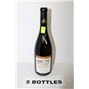 Image 1 : 5 BOTTLES OF CHATEAU DURAND RED WINE