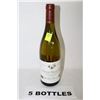 Image 1 : 5 BOTTLES OF MACON-VILLAGES CHARDONNAY