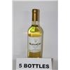 Image 1 : 5 BOTTLES OF 2013 BORDEAUX WHITE WINE