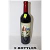 Image 1 : 5 BOTTLES OF THE GNOME KNOWS GRENACHE